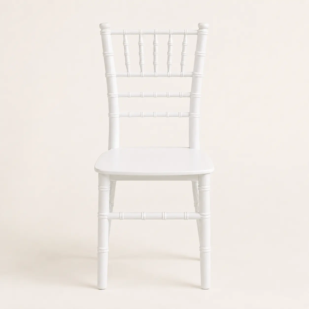 White kids Chiavari chair rental