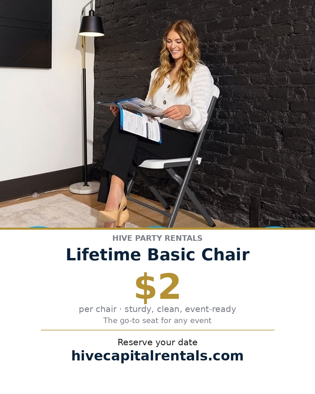 Basic chair rental Vero Beach FL